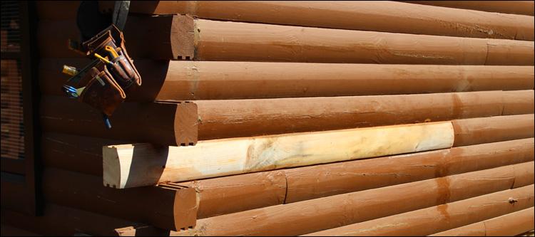 Log Home Damage Repair  Laurens County,  South Carolina