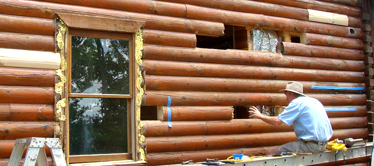 Log Home Repair Laurens County,  South Carolina